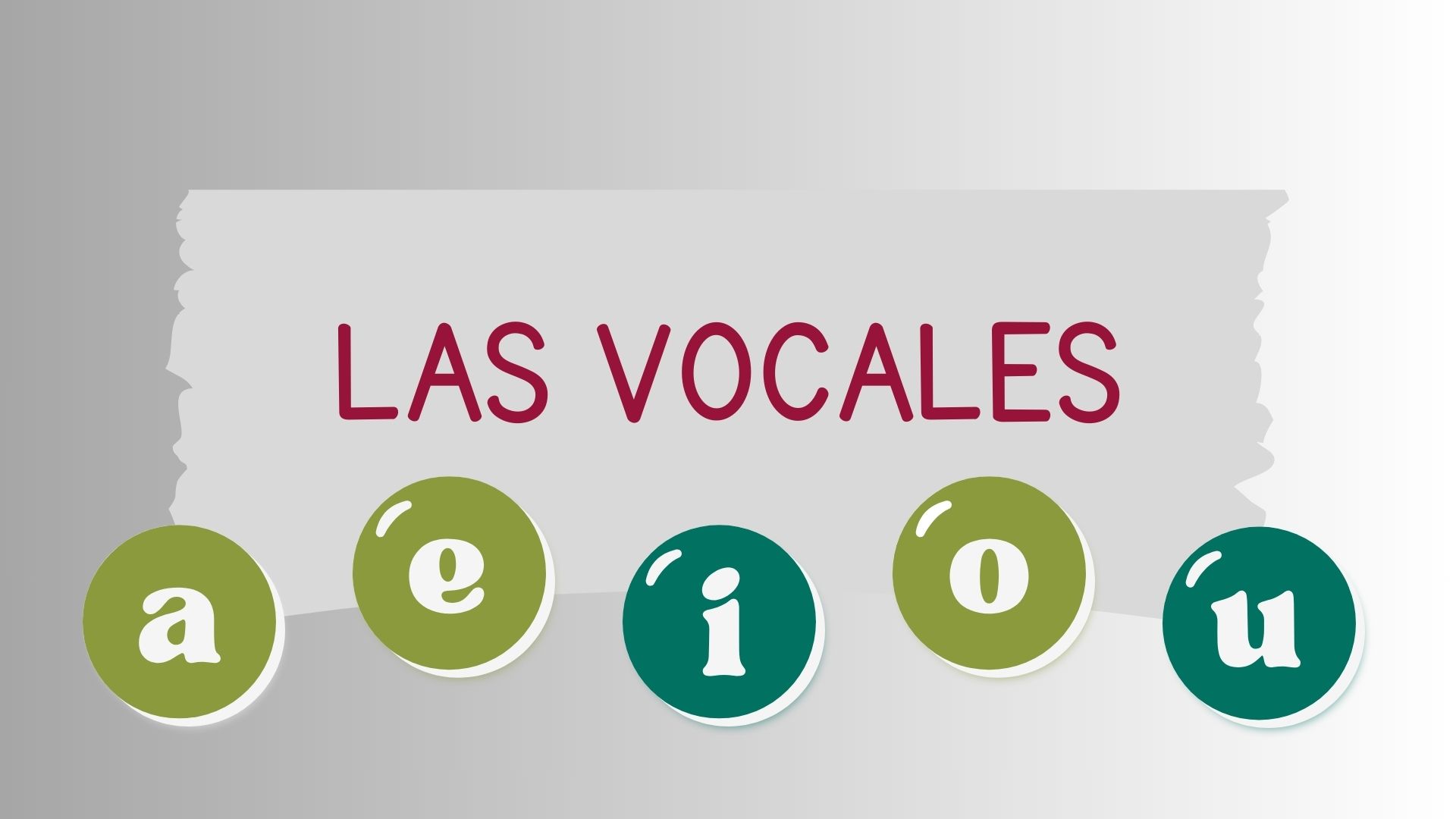 vocales abiertas y cerradas